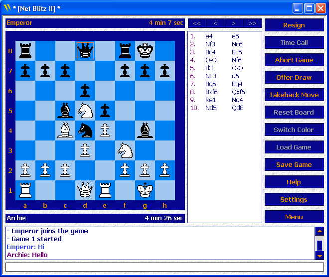 Screenshot of Net Blitz